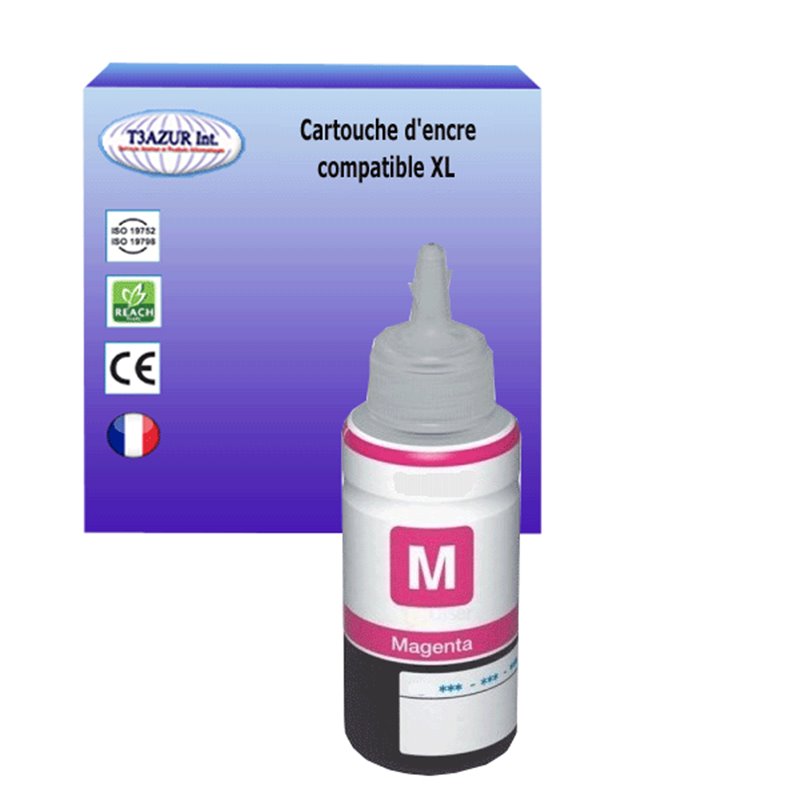 Encre compatible Epson 113 (C13T06B340) - Magenta 70ml