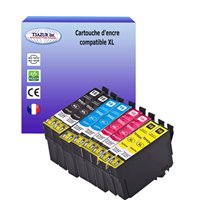 Lot de 8 Cartouches compatibles Epson T1631 - T1634