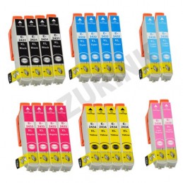 Lot de 20 Cartouches compatibles Epson T24XL