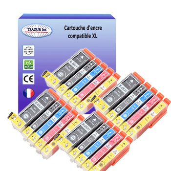 Lot de 20 Cartouches compatibles Epson T2621 - T2634