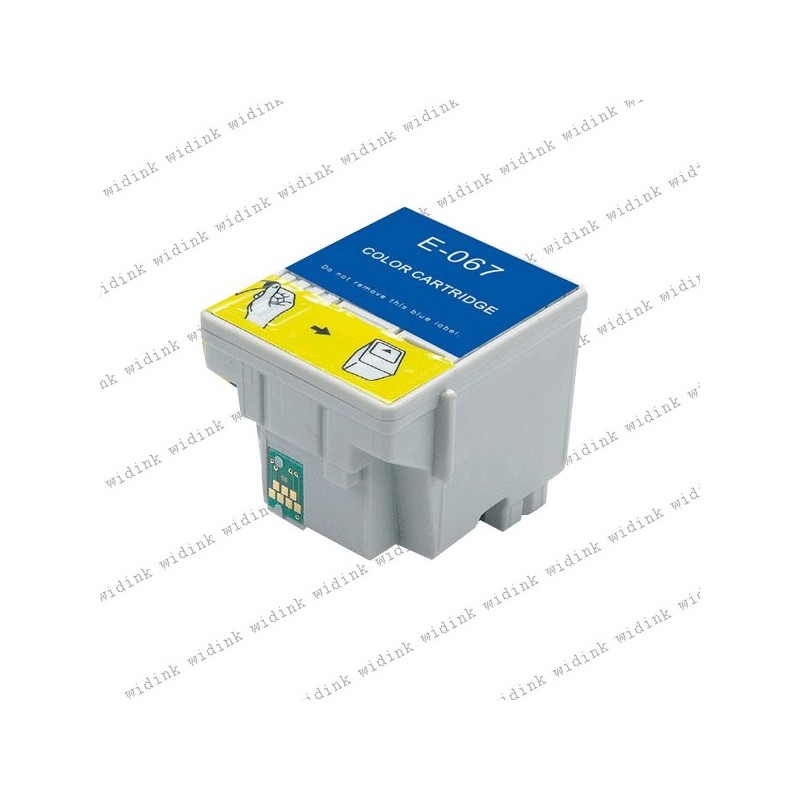 Cartouche compatible Epson T067 (C13T06704010) - Couleur- 27ml