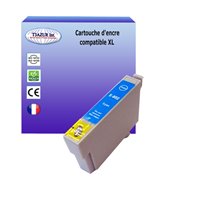 Cartouche compatible Epson T0802 (C13T08024010) - Cyan - 18ml