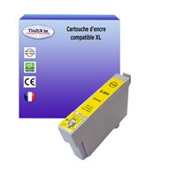 Cartouche compatible Epson T0804 (C13T08044010) - Jaune - 18ml