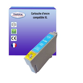 Cartouche compatible Epson T0805 (C13T08054010) - Light Cyan - 18ml