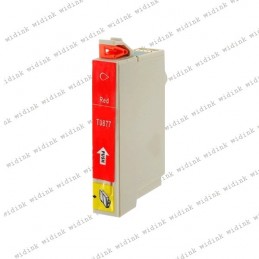 Cartouche compatible Epson T0877 (C13T08774010) - Rouge - 16ml
