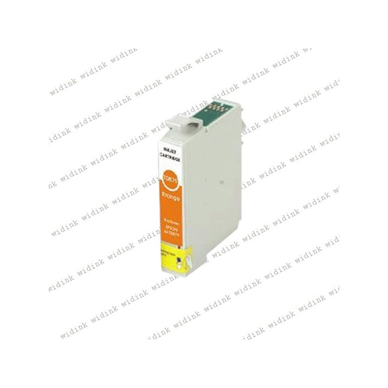 Cartouche compatible Epson T0879 (C13T08794010) - Orange- 16ml
