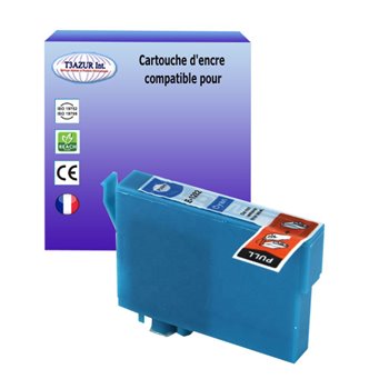 Cartouche compatible Epson T1282 (C13T12824010) - Cyan - 14ml