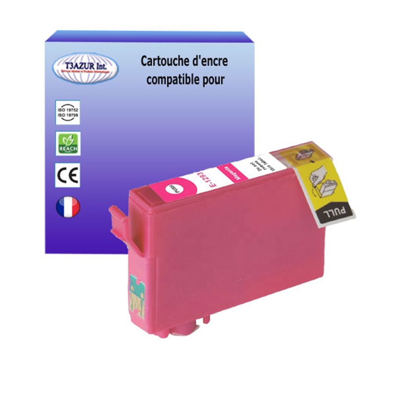 Cartouche compatible Epson T1293 (C13T12934010) - Magenta