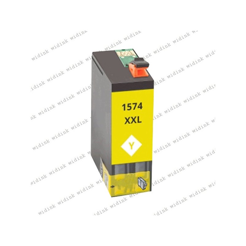 Cartouche compatible Epson T1574 (C13T15744010) - Jaune - 29,5ml Cartouche compatible Epson T1574 (C13T15744010) - Jaune - 29,5ml