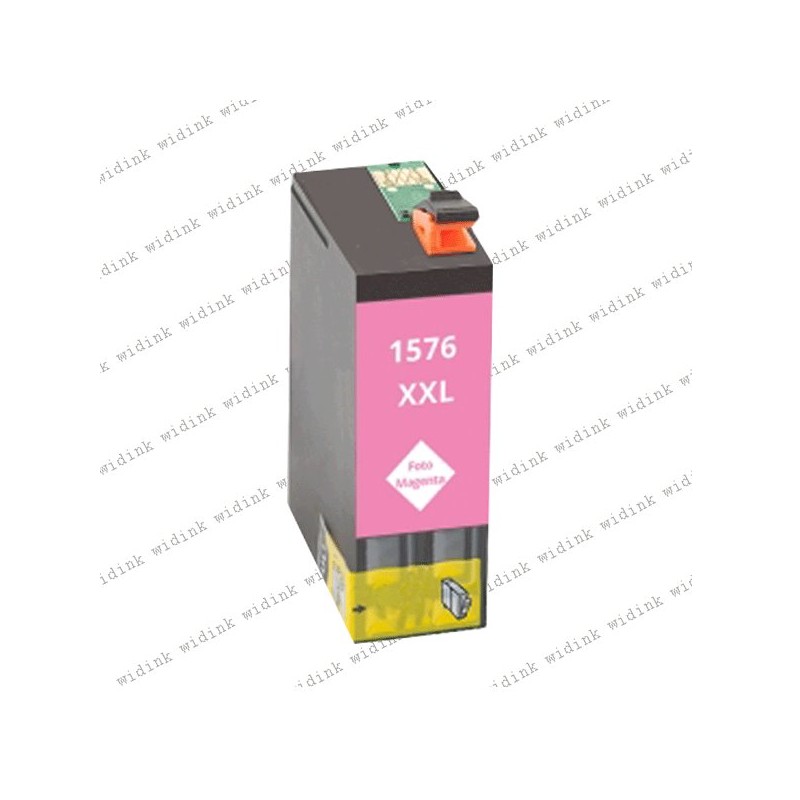Cartouche compatible Epson T1576 (C13T15764010) - Light Magenta - 29,5ml Cartouche compatible Epson T1576 (C13T15764010) - Light Magenta - 29,5ml