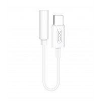 XO adaptateur audio NB161 USB-C vers mini-jack (3,5mm) Blanc