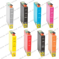 Lot de 8 Cartouches compatibles Epson T1590 - T1599