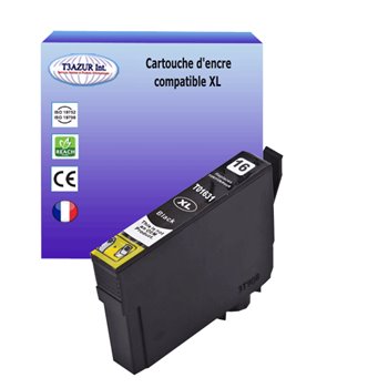 Cartouche compatible Epson T1631/T1621/T1681 (16XL) - Noire- 18ml