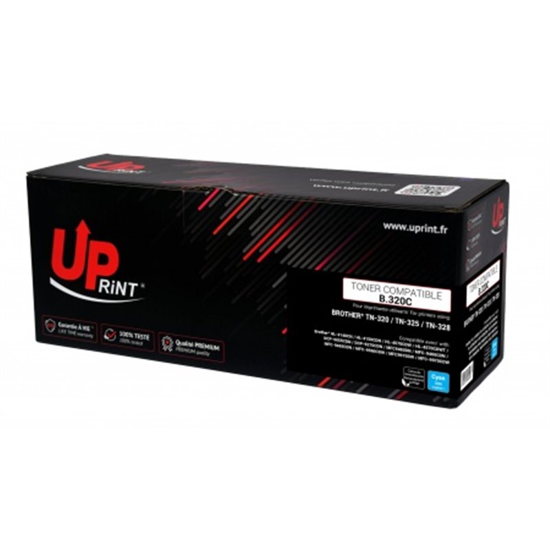 Uprint - Toner compatible Brother TN-320 / TN-325 / TN-328 - Cyan