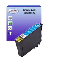 Cartouche compatible Epson T1812/T1802 (18XL)(C13T18124010/C13T18024010) - Cyan