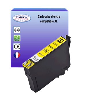 Cartouche compatible Epson T1814/T1804 (18XL)(C13T18144010/C13T18044010) - Jaune- 15ml