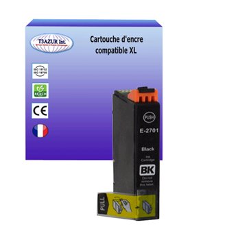 Cartouche compatible Epson T2711/T2701 (27XL)(C13T27114010/C13T27014010) - Noire- 22,4ml