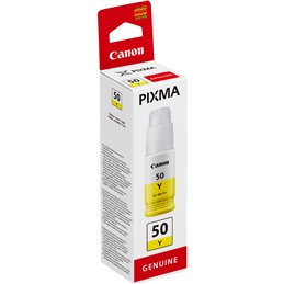 Canon GI50 (GI50Y/3405C001) Jaune - Original - Recharge encre