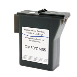 DM50 / DM55 - COMPATIBLE PITNEY BOWES - 797-0SB - ENCRE BLEUE - (TYPE MT)