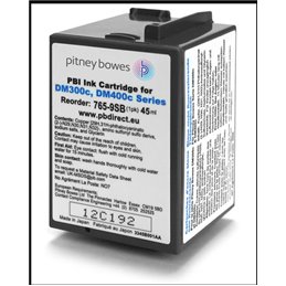 DM300c - ORIGINAL PITNEY BOWES - 765-9SB - ENCRE BLEUE - (TYPE ML / MM)