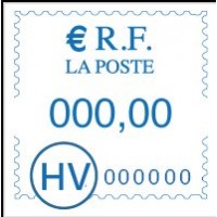 IS200 / IS240 / IS280 - RECYCLEE NEOPOST / QUADIENT - 7210588M / 4145145J - ENCRE BLEUE - (TYPE HV)