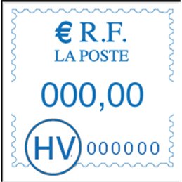 IS200 / IS240 / IS280 - RECYCLEE NEOPOST / QUADIENT - 7210588M / 4145145J - ENCRE BLEUE - (TYPE HV)