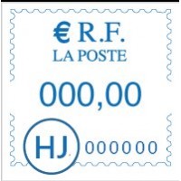 IS300 / IS350 - RECYCLEE NEOPOST / QUADIENT - 7210584H / 4135557W - ENCRE BLEUE - (TYPE HQ / HJ)
