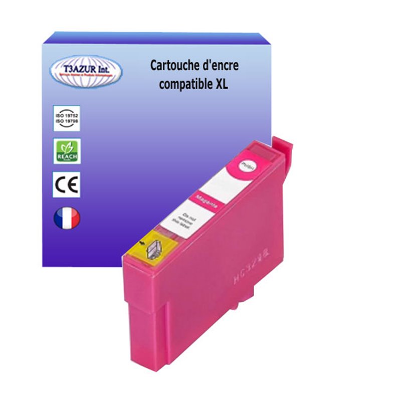 Cartouche compatible Epson T3593/T3583 (35XL)(C13T35934010/C13T35834010) - Magenta - 25ml