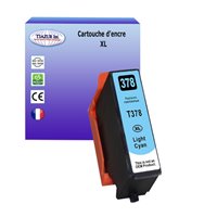Cartouche compatible Epson T3795/T3785 (378XL)(C13T37954010/C13T37854010) - Light Cyan - 13ml