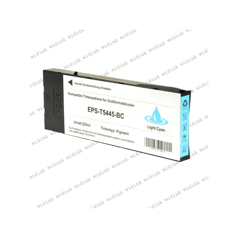 Cartouche compatible Epson T544500 (C13T544500) - Light Cyan - 220ml Cartouche compatible Epson T544500 (C13T544500) - Light Cyan - 220ml