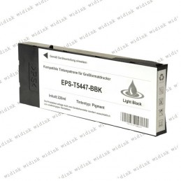 Cartouche compatible Epson T544700 (C13T544700) - Light Noire - 220ml