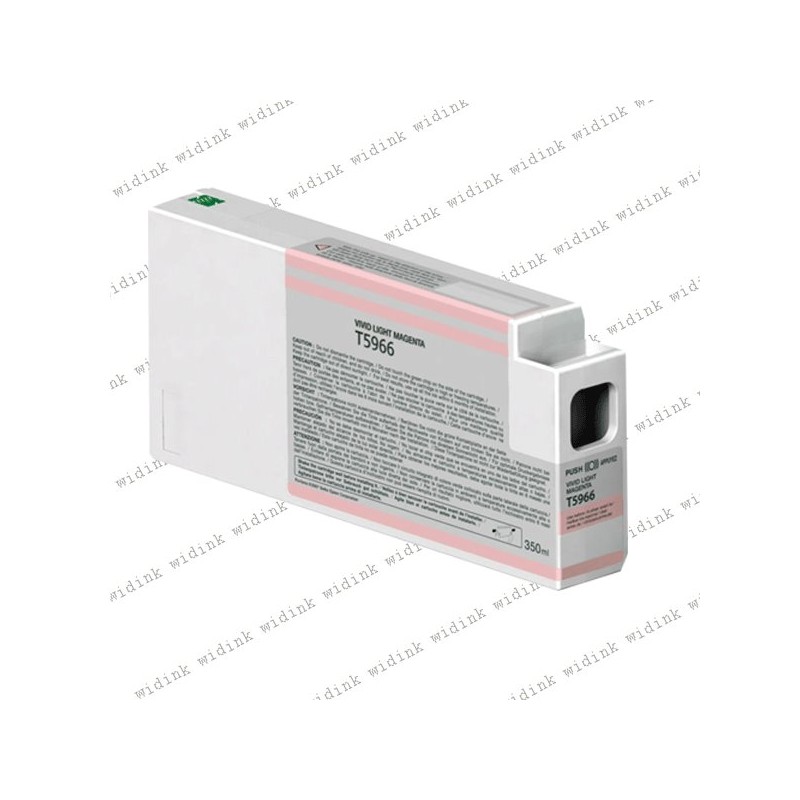 Cartouche compatible Epson T5966 (C13T596600) - Light Magenta - 350ml Cartouche compatible Epson T5966 (C13T596600) - Light Magenta - 350ml