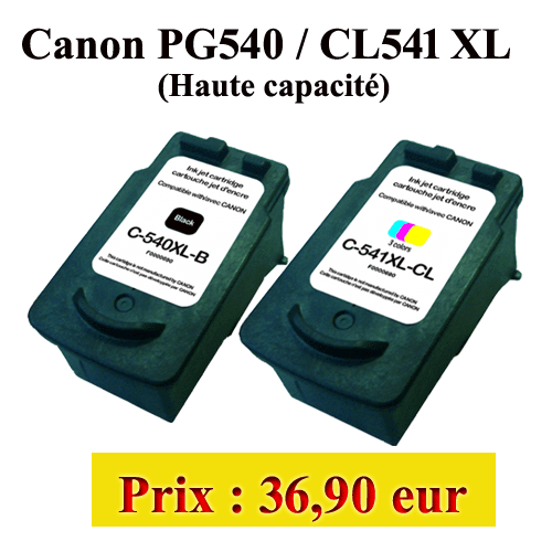 Pack à prix réduit de cartouches d'encre PG-540/CL-541 + papier photo Canon  — Boutique Canon France